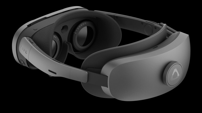 Das Headset ist verhältnismäßig schlank, der Akku ist abnehmbar. (Bild: HTC)